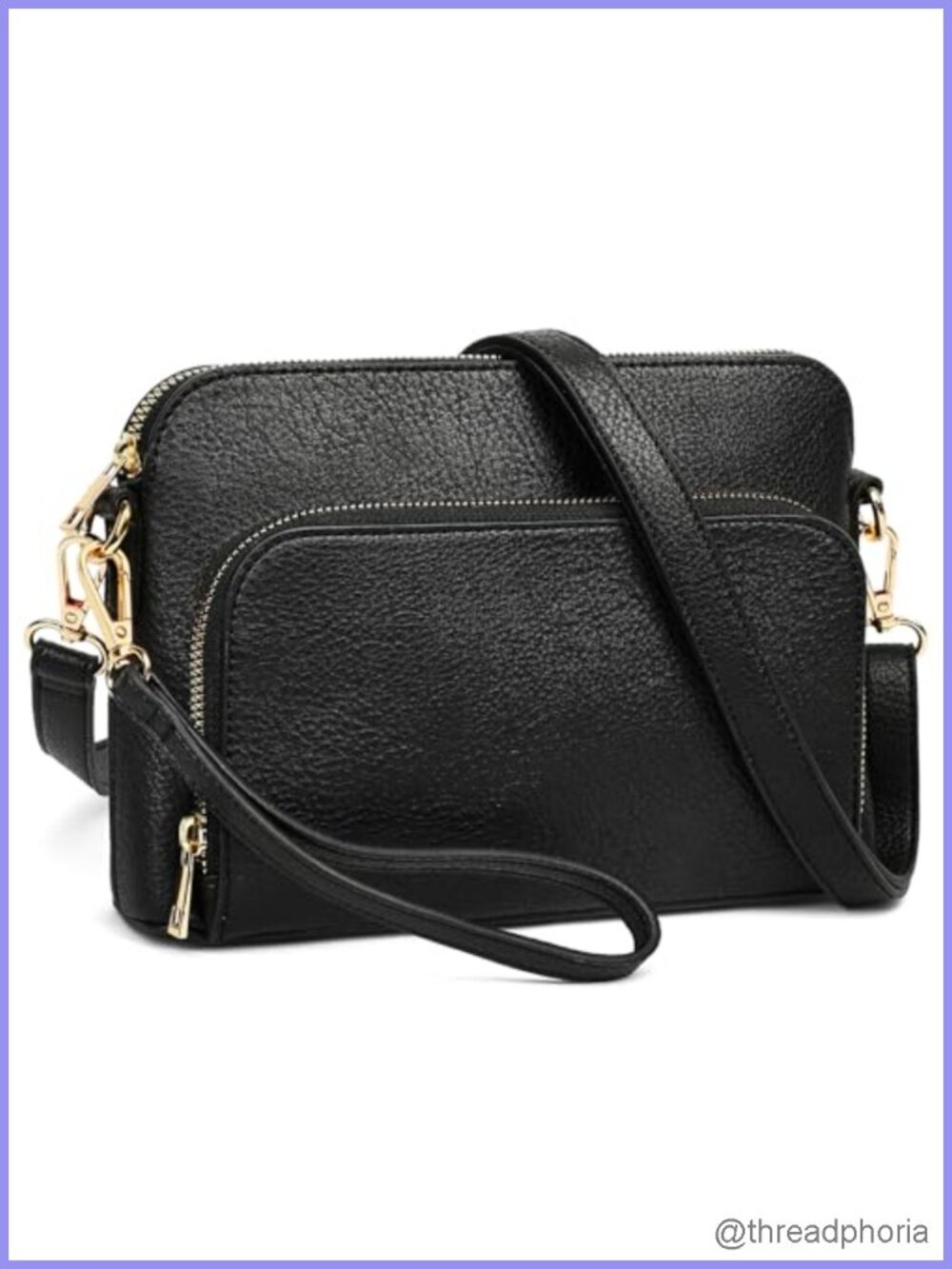PU Leather Crossbody Bag Women Shoulder Purse Travel Work Party Small Handbag